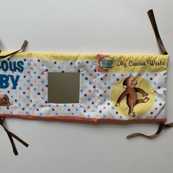 Curious George Plush Activity Baby Book - Picture 3 of 4